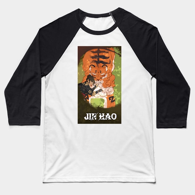 Jin Hao Webtoons / Tapas Thumbnail Baseball T-Shirt by Owlhana